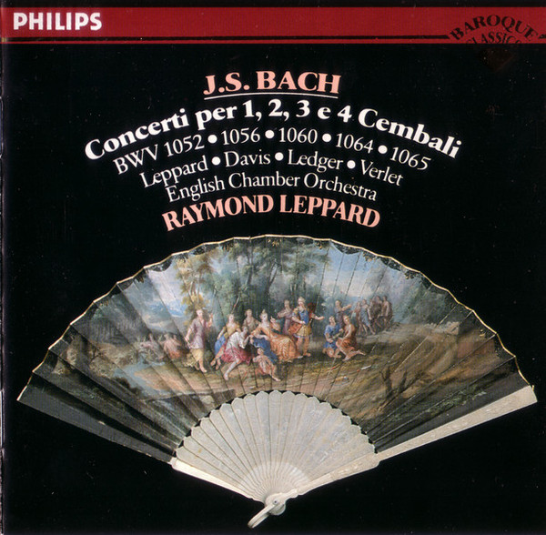 J.S. Bach - English Chamber Orchestra, Raymond Leppard – Concerti