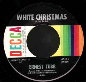 Ernest Tubb - White Christmas / Blue Christmas album cover