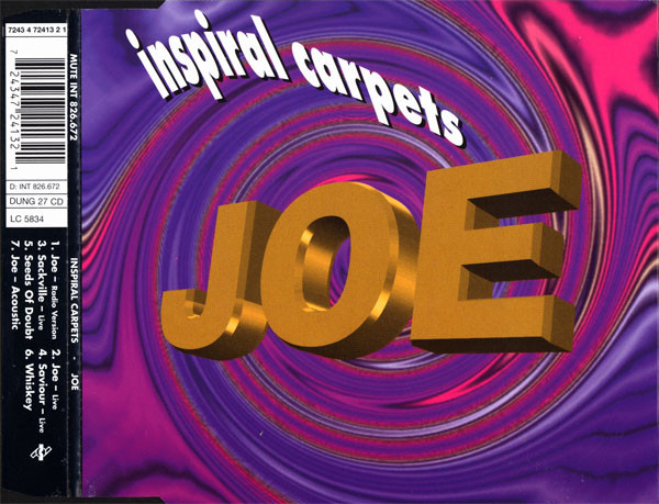 Inspiral Carpets Joe 1995 Cd Discogs