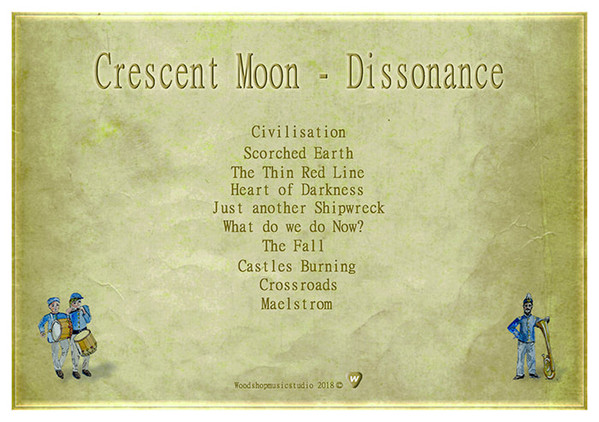 lataa albumi Crescent Moon - Dissonance