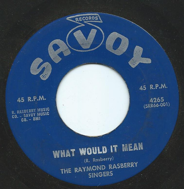 lataa albumi The Raymond Rasberry Singers - What Would It Mean