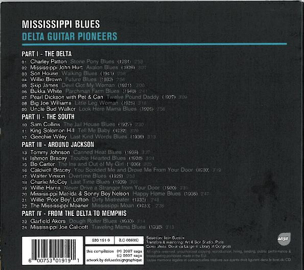 Album herunterladen Various - Mississippi Blues Delta Guitar Pioneers