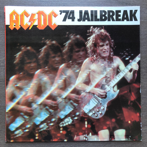 Gripsweat - AC DC 74 Jailbreak US Atlantic Record Label Ex Vg Ac / Dc 1984  Vinyl 80178 1 Y