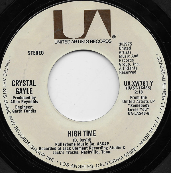 Album herunterladen Crystal Gayle - Ill Get Over You High Time