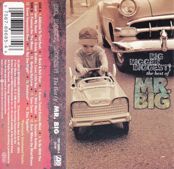 Mr. Big – Big, Bigger, Biggest: The Best Of Mr. Big (1996, CD