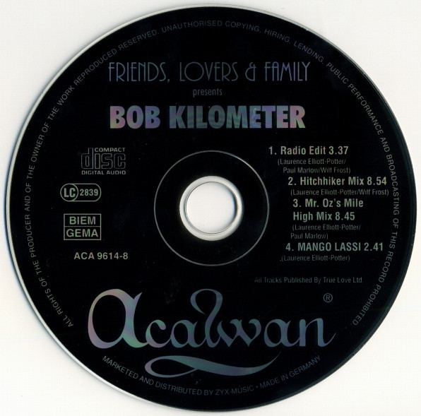 last ned album Friends, Lovers & Family - Bob Kilometer
