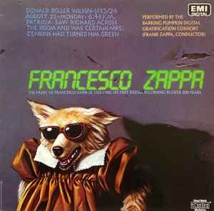Frank Zappa - Francesco Zappa album cover