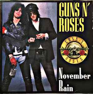 November Rain In Paradise City - Vinilo Azul - Guns N' Roses - Disco