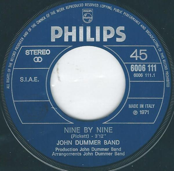 descargar álbum John Dummer Band - Nine By Nine Going In The Out