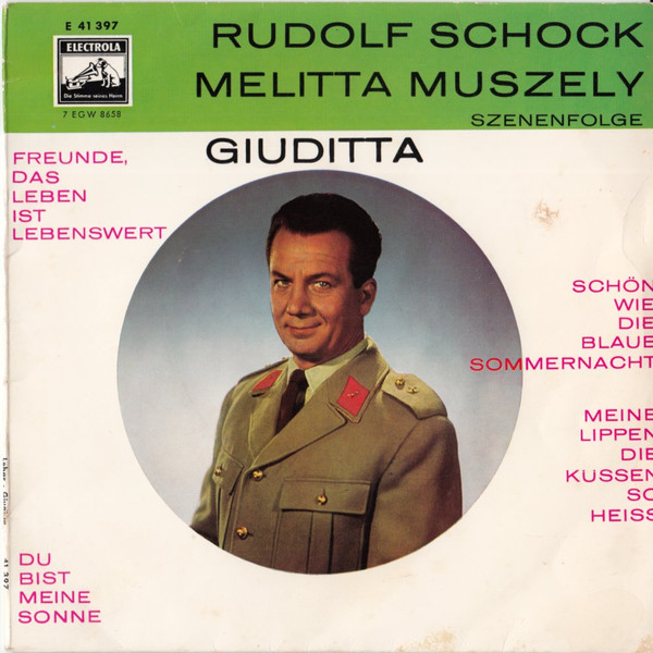 last ned album Rudolf Schock, Melitta Muszely Franz Lehár - Giuditta Szenenfolge