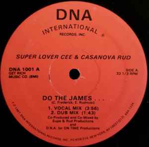 Super Lover Cee & Casanova Rud – Do The James... (1987, Vinyl ...
