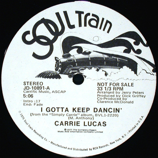 Carrie – I Gotta Keep Dancin' (1977, Vinyl) - Discogs