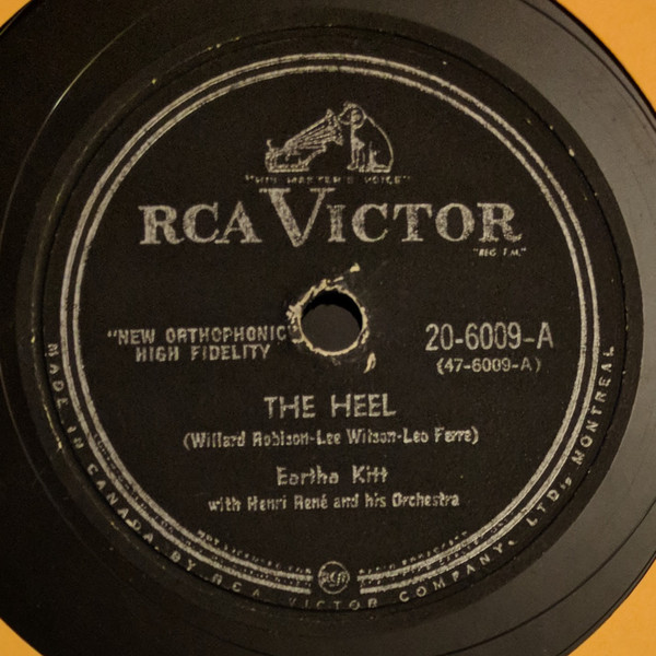 lataa albumi Eartha Kitt With Henri René And His Orchestra - The Heel My Hearts Delight