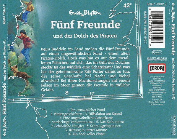 last ned album Enid Blyton - Fünf Freunde 42 Und Der Dolch Des Piraten