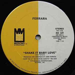 Shake It Baby Love / Love Attack - Ferrara