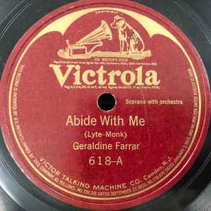 Geraldine Farrar - Abide With Me / Lead, Kindly Light album cover