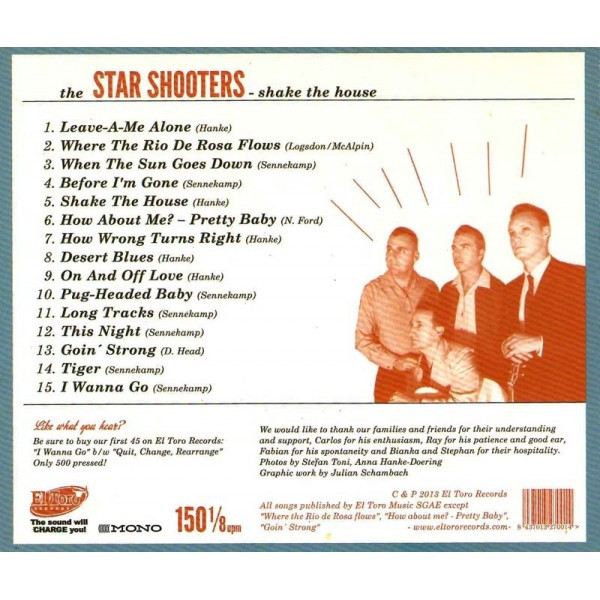 ladda ner album The Star Shooters - Shake The House