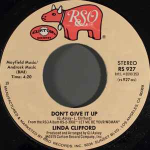 Linda Clifford - Don't Give It Up / Don't Let Me Have Another Bad Dream album cover