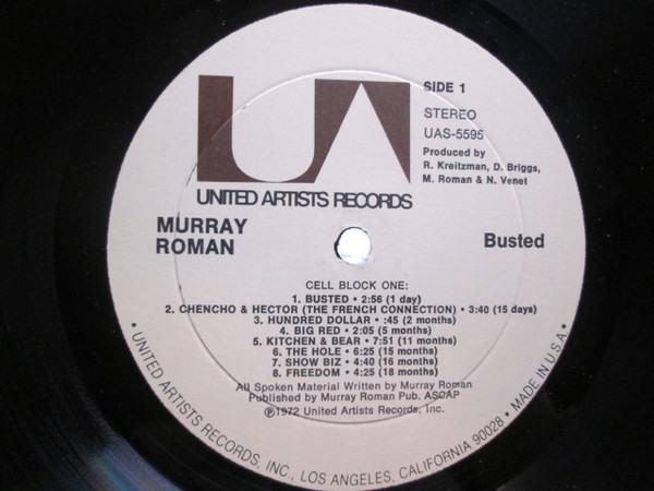 Album herunterladen Download Murray Roman - Busted album