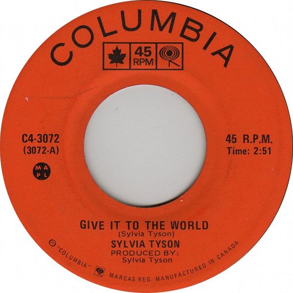 Sylvia Tyson / Ian Tyson – Give It To The World / You're Not Alone