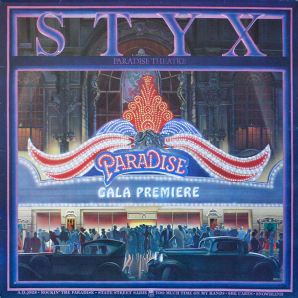 Обложка конверта виниловой пластинки Styx - Paradise Theatre