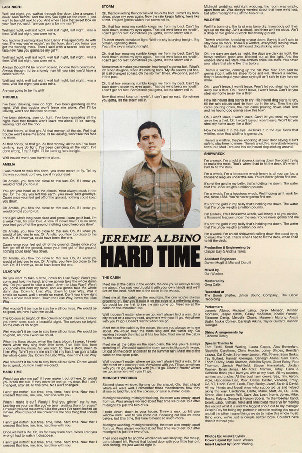 lataa albumi Jeremie Albino - Hard Time