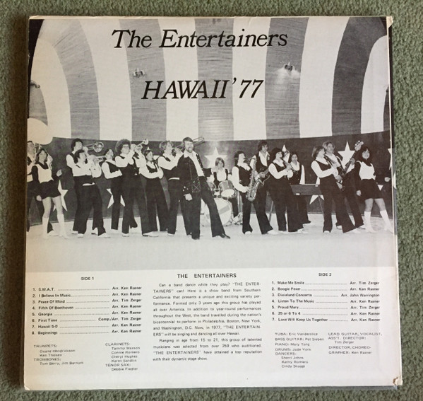 lataa albumi The Entertainers - Hawaii 77