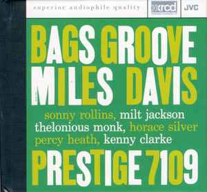 Miles Davis – Bags Groove (1998, Digibook, CD) - Discogs