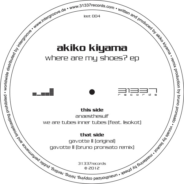 descargar álbum Akiko Kiyama - Where Are My Shoes EP