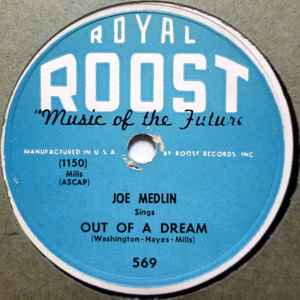 Joe Medlin - Out Of A Dream / I'm Beginning To Think You Care For Me album cover