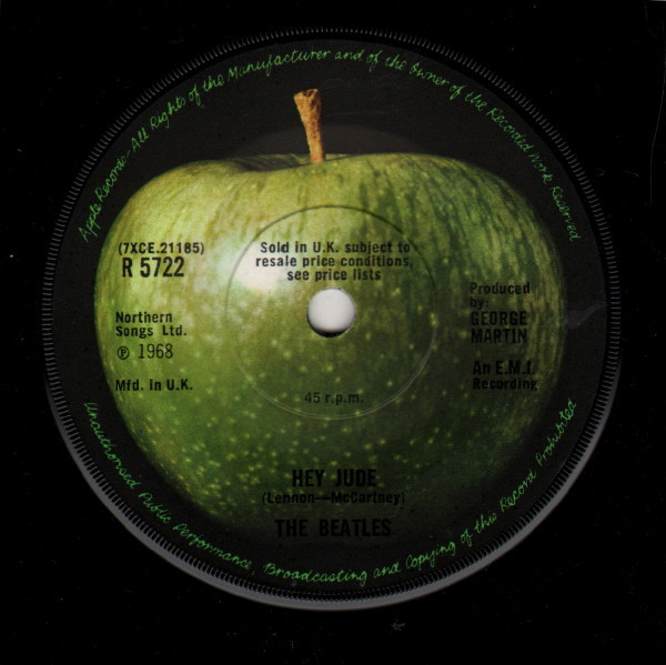 The Beatles – Hey Jude (1988, Vinyl) - Discogs