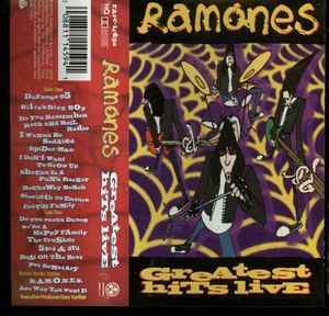 Ramones – Greatest Hits Live (1996, Cassette) - Discogs