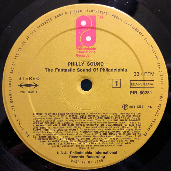Album herunterladen Various - Phillysound The Fantastic Sound Of Philadelphia
