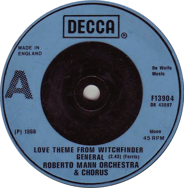 baixar álbum Roberto Mann Orchestra And Chorus - Love Theme From Witchfinder General