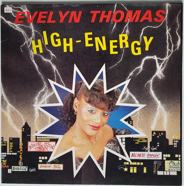 Evelyn Thomas – High Energy (1984, Vinyl) - Discogs