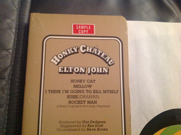 Elton John - Honky Château | UNI Records (93135) - 6