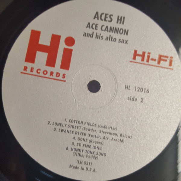 lataa albumi Ace Cannon - Aces Hi