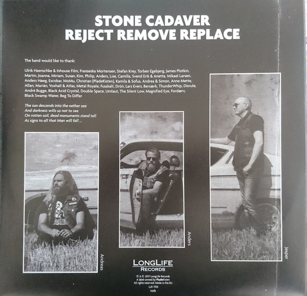 descargar álbum Stone Cadaver - Reject Remove Replace