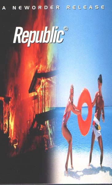 NewOrder – Republic (The Limited Run..) (1993, Blue Metallic Print