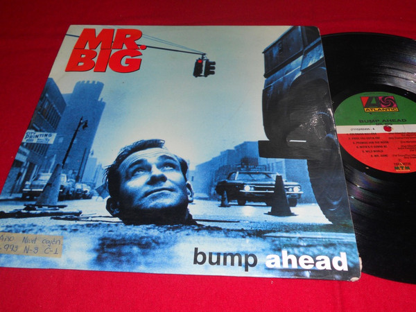 洋楽 MR.BIG Bump ahead LPレコード