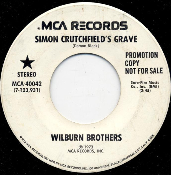 descargar álbum Wilburn Brothers - Simon Crutchfields Grave