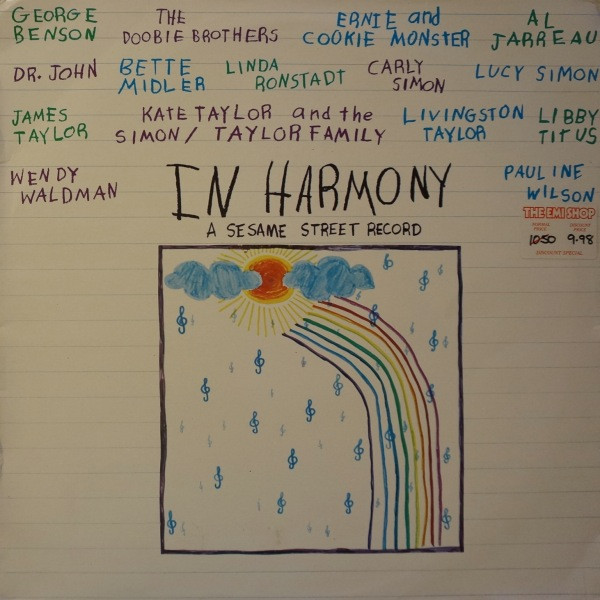 In Harmony - A Sesame Street Record (1980, Winchester Pressing