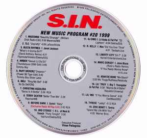 Various - S.I.N. New Music Program #20 1999 album cover
