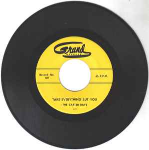 The Carter Rays - Take Everything But You album cover