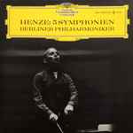 Henze - Berliner Philharmoniker – 5 Symphonien (1966, Vinyl 