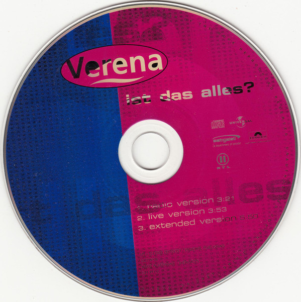 baixar álbum Verena - Ist Das Alles