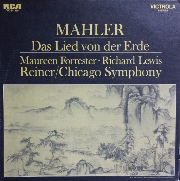 Mahler / Maureen Forrester, Richard Lewis, Reiner, Chicago 