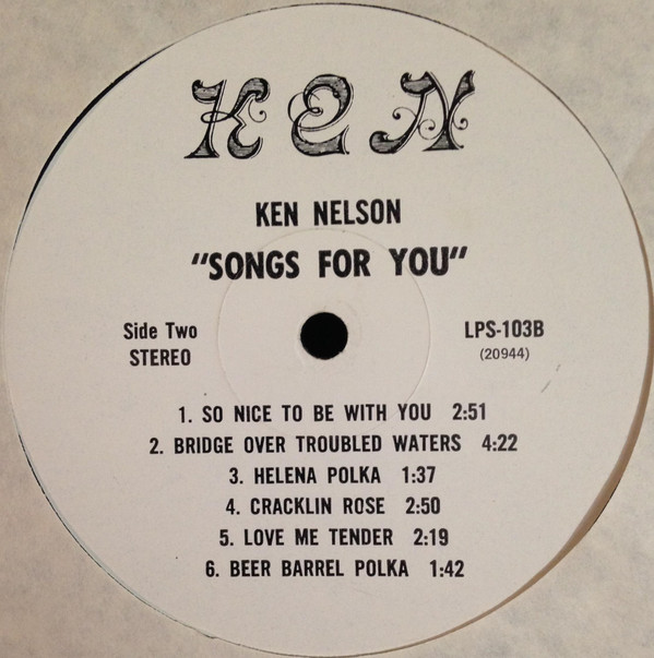 Album herunterladen Ken Nelson - Songs for You