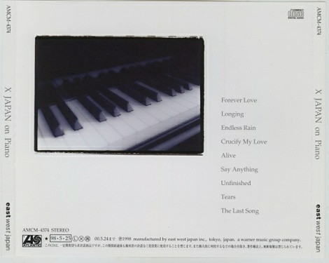 ladda ner album X Japan - X Japan On Piano