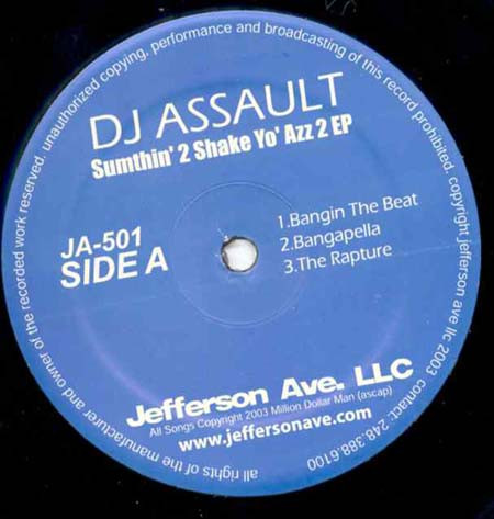 ladda ner album DJ Assault - Sumthin 2 Shake Yo Azz 2 EP